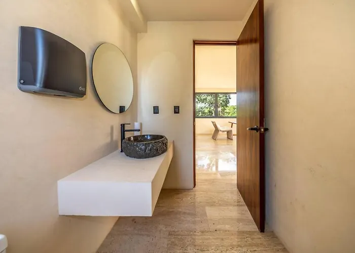 Modern 1br W Private Jacuzzi Pool Balcony Tulum