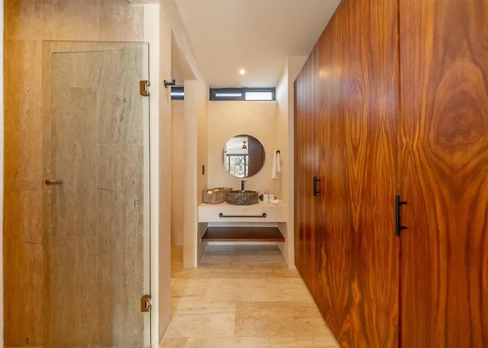 Modern 1br W Private Jacuzzi Pool Balcony Apartamento Tulum